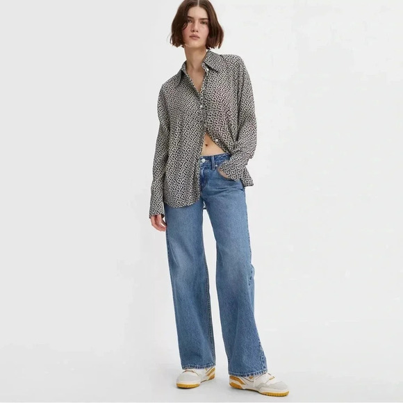 Frye The Stevie Straight Low Rise Jeans - Picture 1 of 13